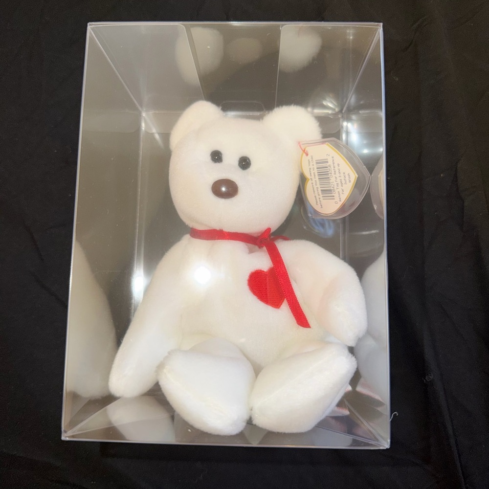 Ty 4058 Valentino Bear Beanie Baby 1994
